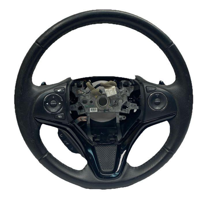 Honda HRV steering wheel 2016 to 2022 black leather assembly OEM 78501T5AN21ZA