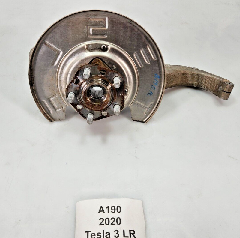 ✅ 2017-2023 OEM Tesla Model 3 Front Left Driver Side Knuckle Spindle Assembly