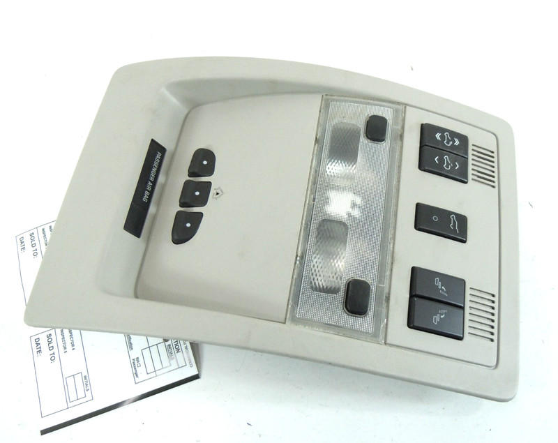 07-11 Chevrolet Suburban 1500 Overhead Dome Light Sun Roof Switch Console OEM