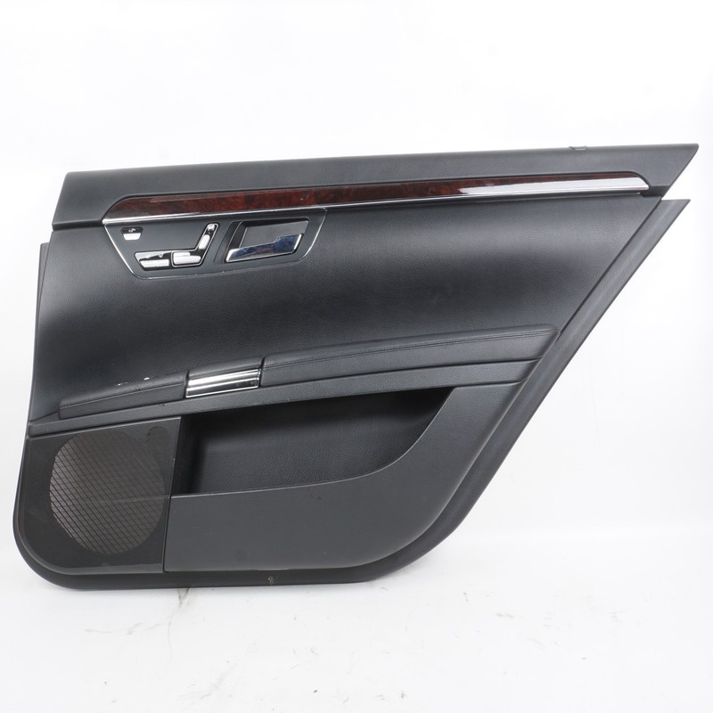 2007 - 2013 Mercedes S550 S600 RIGHT RH Rear Door Trim Panel Black