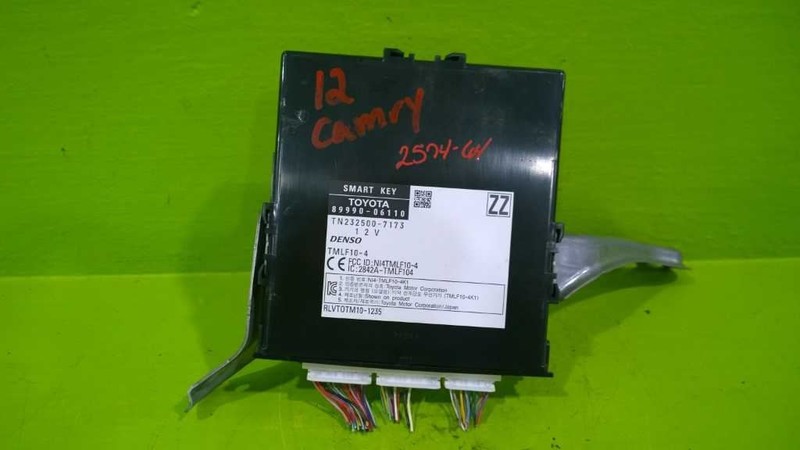 12 TOYOTA CAMRY SE V6 3.5L AT THEFT-LOCKING KEYLESS ENTRY MODULE 2574-64