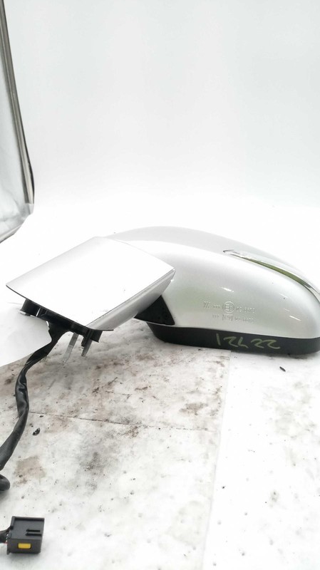 2016 Buick Encore Left Door Mirror Assembly Silver - Used, 101K Miles