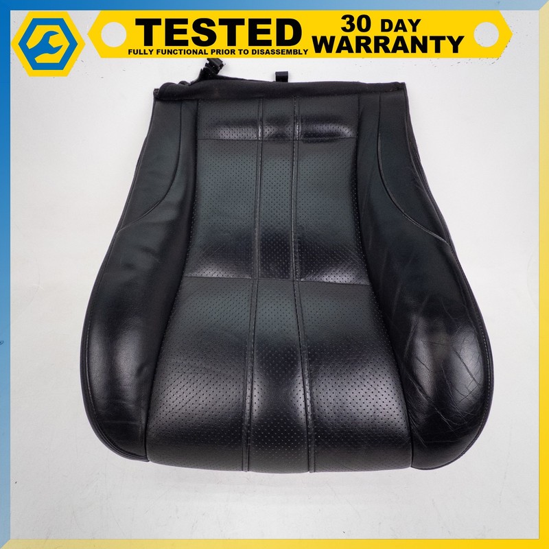 10-19 JAGUAR XJ XJR FRONT LEFT DRIVER SIDE SEAT BOTTOM LOWER CUSHION Black OEM