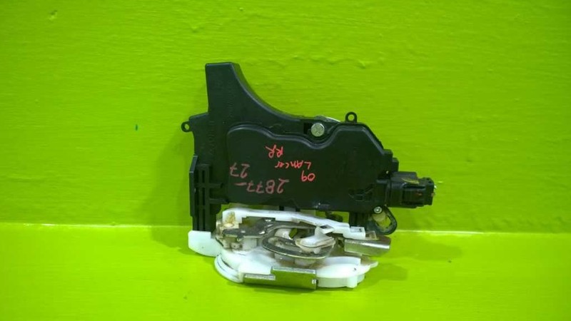 08-15 LANCER SDN PASSENGER RIGHT REAR DOOR LOCK LATCH ACTUATOR 2877-27