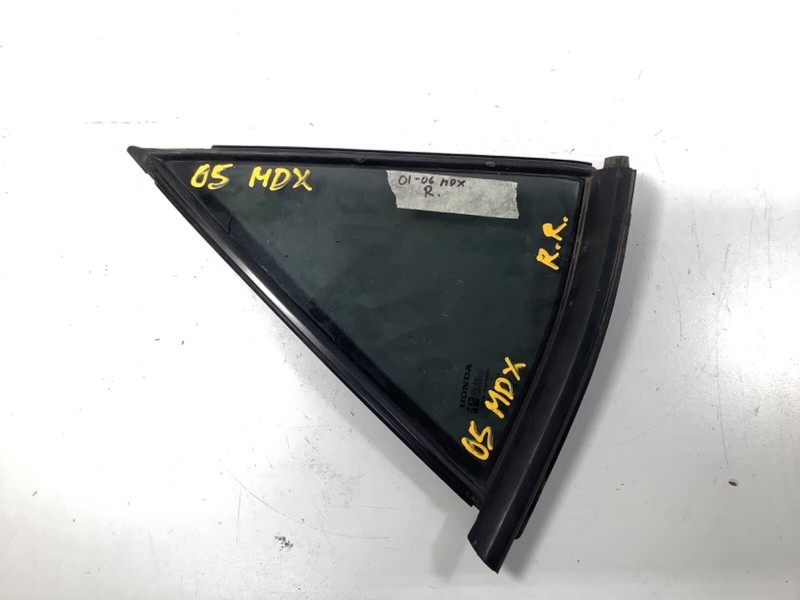 01-06 Acura MDX Right Rear Door Quarter Glass 73415-S3V-305 OEM
