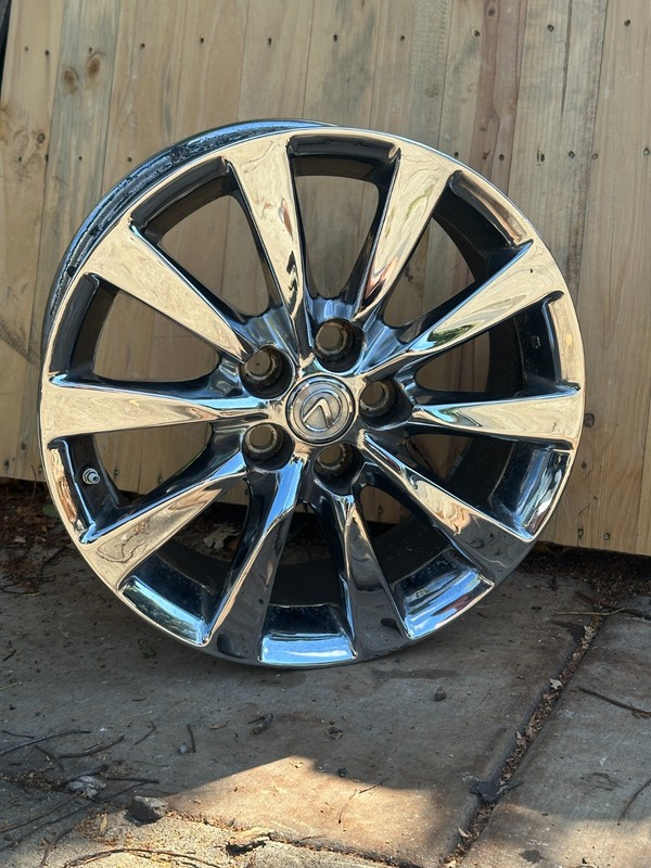 LEXUS LS460 LS600 Chrome Wheel Genuine Original OEM 2010-2012 18" 18 INCH 74221