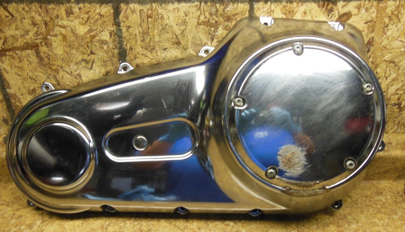 2008 Harley Davidson HD FXDL Dyna Glide Engine Clutch Cover Panel Case Casing 08