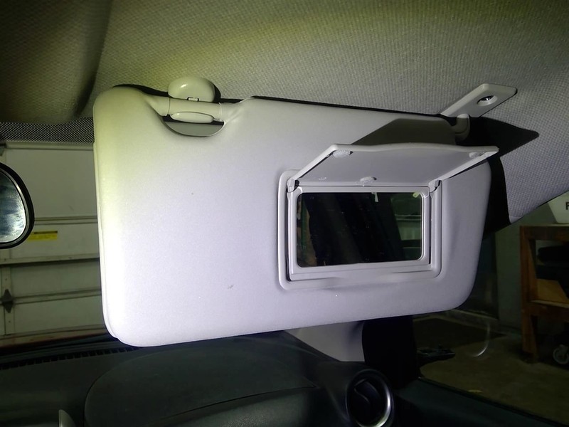 Passenger Sun Visor Without Illumination With Mirror Fits 15-19 MICRA 1760344