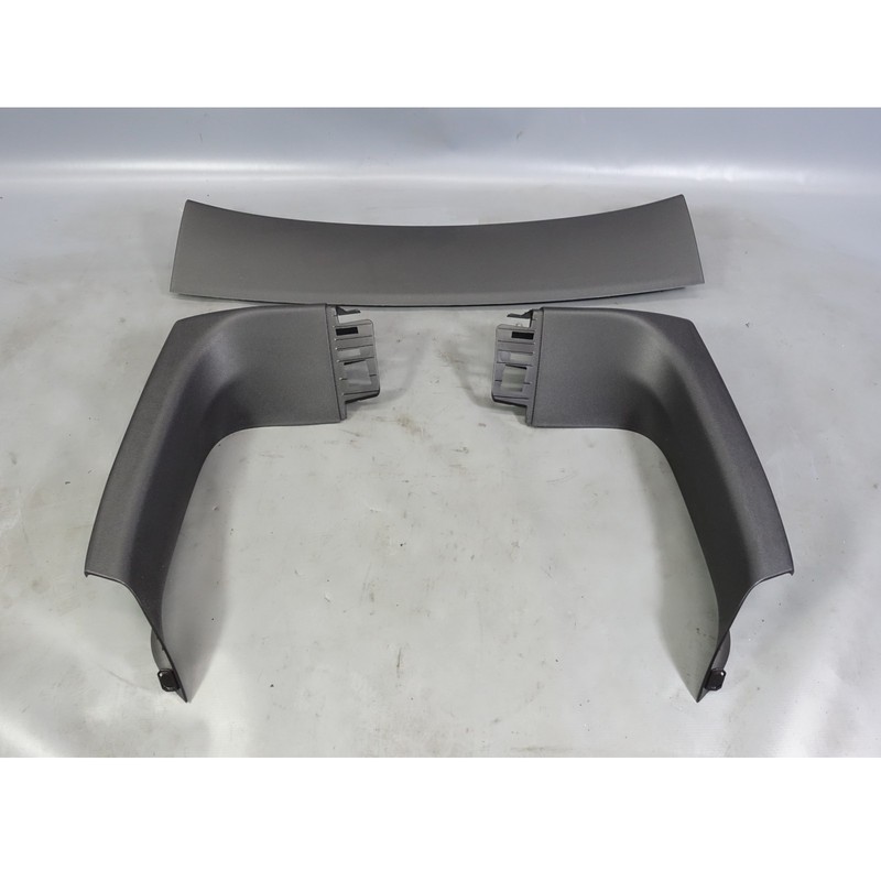18-23 BMW G01 X3 F97 X3M Rear Trunk Lid Top Interior Surround Trim Set Black OEM