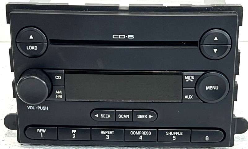 08-09 FORD F-150 Radio 6 CD DISC Changer MP3 Player Sat OEM