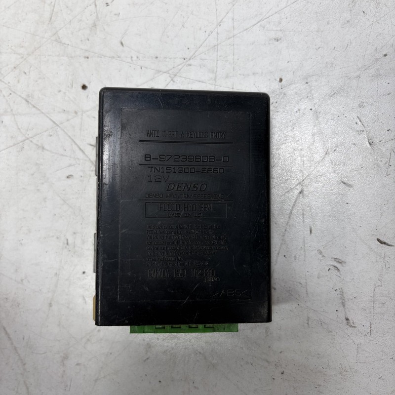 01 Honda Passport Anti Theft & Keyless Entry Control Unit 8-97239808-0 OEM