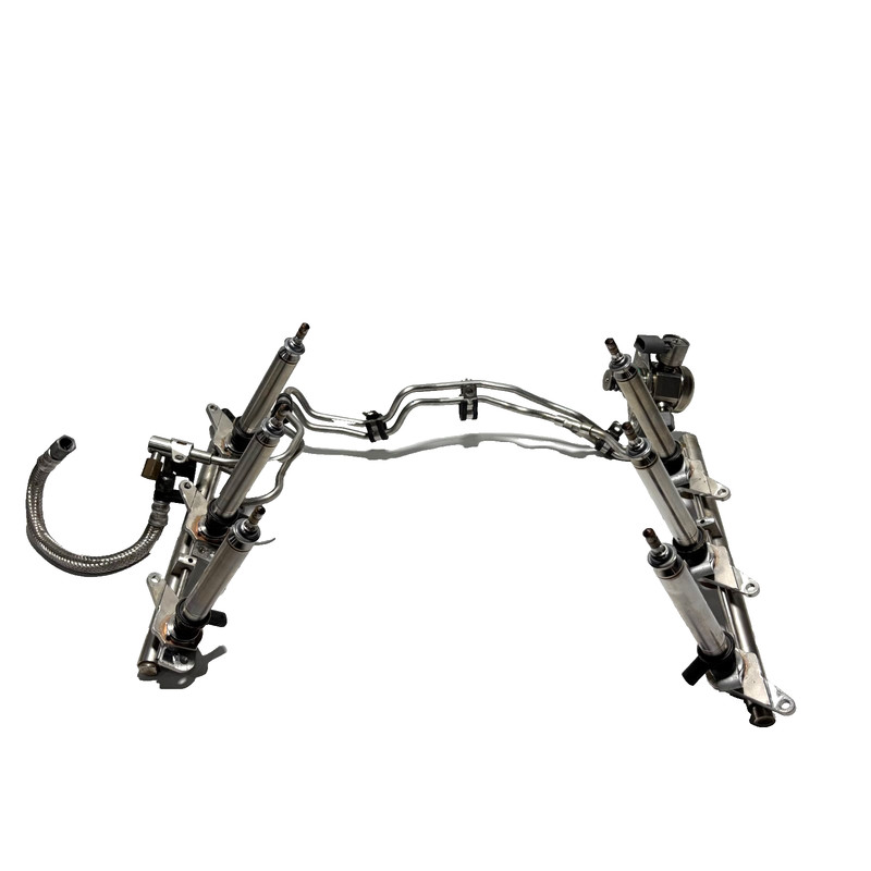 📌 2012-2018 MERCEDES-BENZ E350 SLK350 ENGINE FUEL RAIL W/ 6 INJECTORS OEM