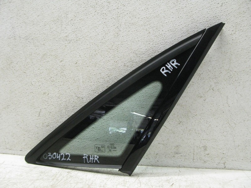 11-18 AUDI D4 A8 A8L LONG LWB QUARTER GLASS WINDOW REAR RIGHT OEM 030422