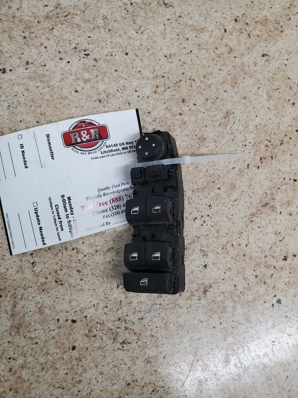 Driver Front Door Switch Driver's Mirror And Window Fits 12-18 BMW 320i 301624