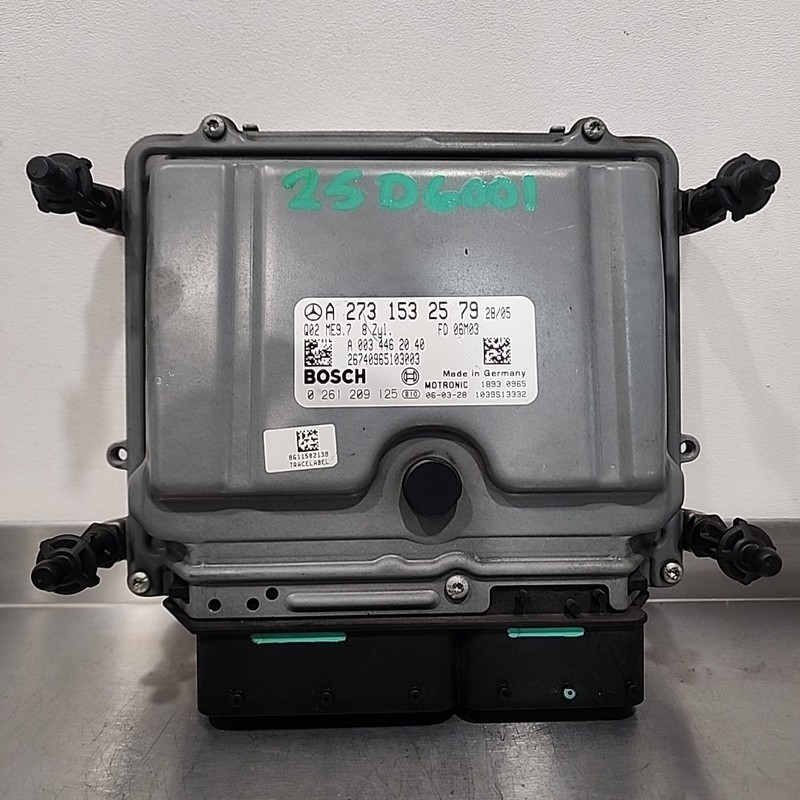 2007 Thru 2011 Mercedes S550 E550 Engine Control Module ECU Computer A2735132579