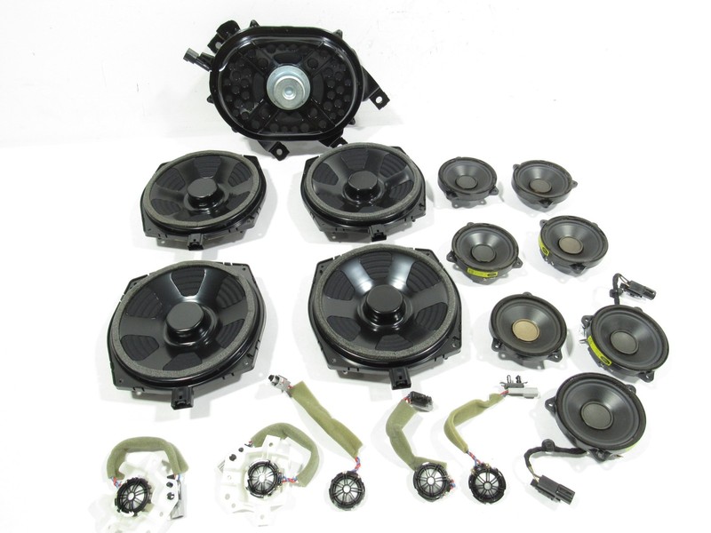 17-22 Land Range Rover Sport 2018 L494 Speaker Subwoofer Tweeter Set 17 PCS >