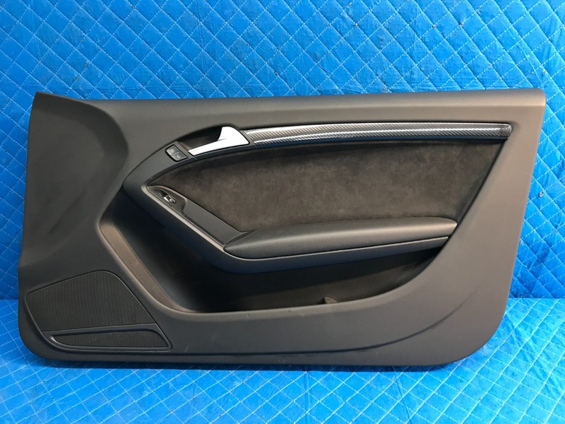 08-16 Audi A5 S5 Front Right Passenger Interior Door Trim Panel OEM