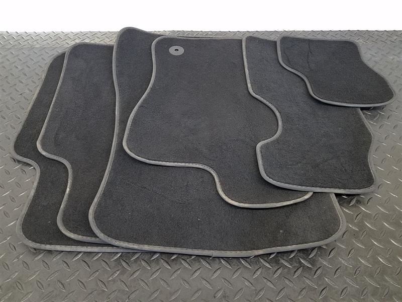 18-24 Volkswagen Tiguan 6PC Carpeted Floor Mat Liners Black OEM 5NN863011AEUN