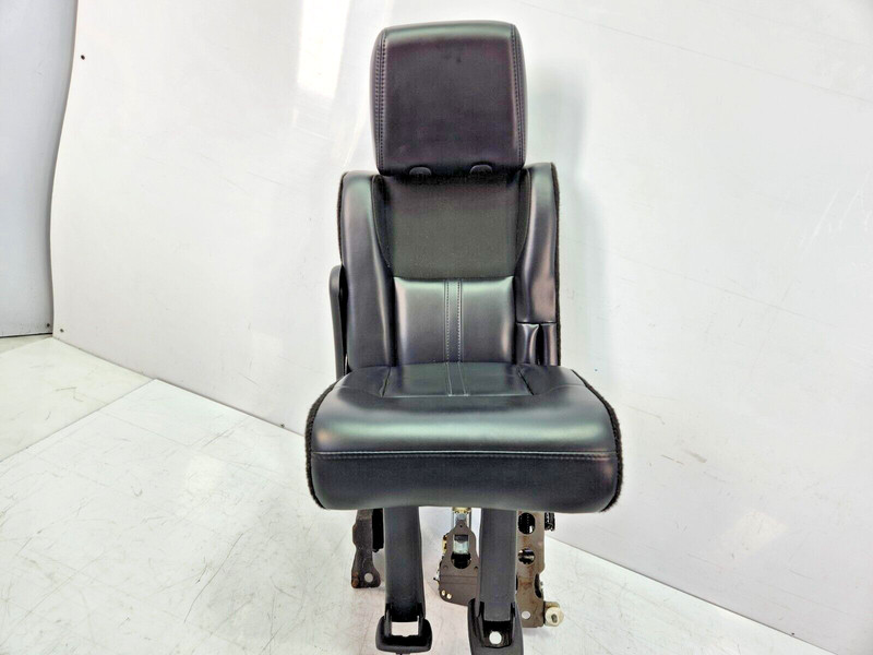 ✅ 15-17 OEM Lincoln Navigator Rear Passenger Side 2nd Black Leather Seat Assy
