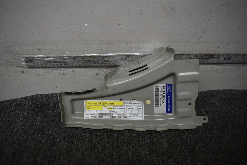 2011-2017 HYUNDAI VELOSTER PANEL COWL SIDE OUTER FACTORY OEM