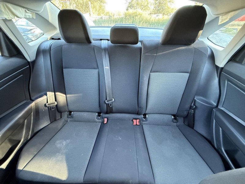 2019-2024 Volkswagen Jetta Rear 2ND Raw Seat Cloth Black