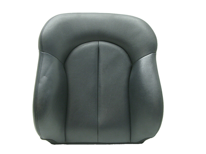 03-09 MERCEDES W209 CLK500 CLK550 UPPER SEAT SKIN RIGHT CONVERTIBLE FRONT 041719
