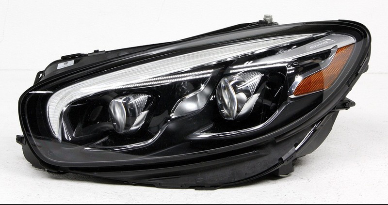 OEM Mercedes-Benz S-Class (231 Type) Left Driver Side LED Headlamp Chrome Flaw