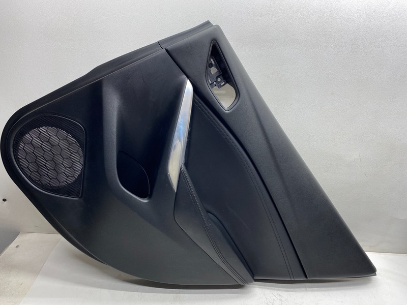 2014-2016 MAZDA 6 RIGHT REAR INTERIOR DOOR PANEL TRIM COVER BLACK LEATHER OEM