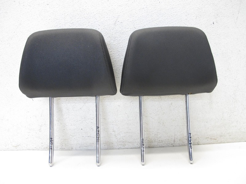 13-15 BMW E84 X1 LEATHER SEAT HEADREST LEFT RIGHT SET FRONT OEM 112524