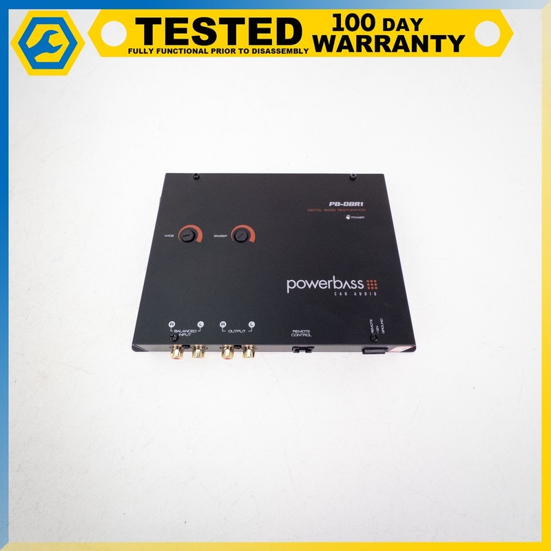 05-13 CHEVROLET CORVETTE C6 POWERBASS PB-DBR1 DIGITAL BASS RESTORATION PROCESSOR
