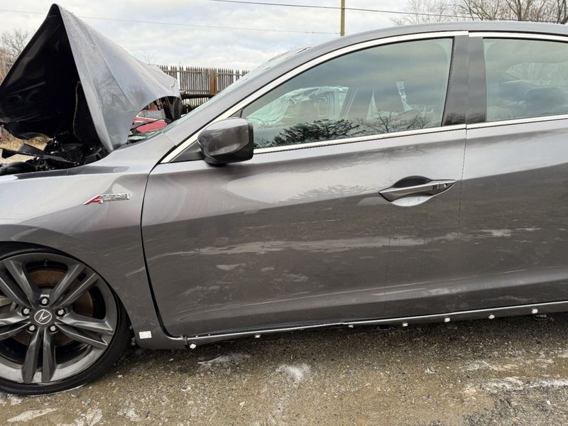 2016-2022 Acura ILX Left Driver Side Front Door Gray