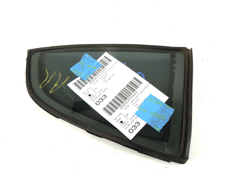2007 2008 Acura TL Rear Door Window Glass Passenger Right OEM