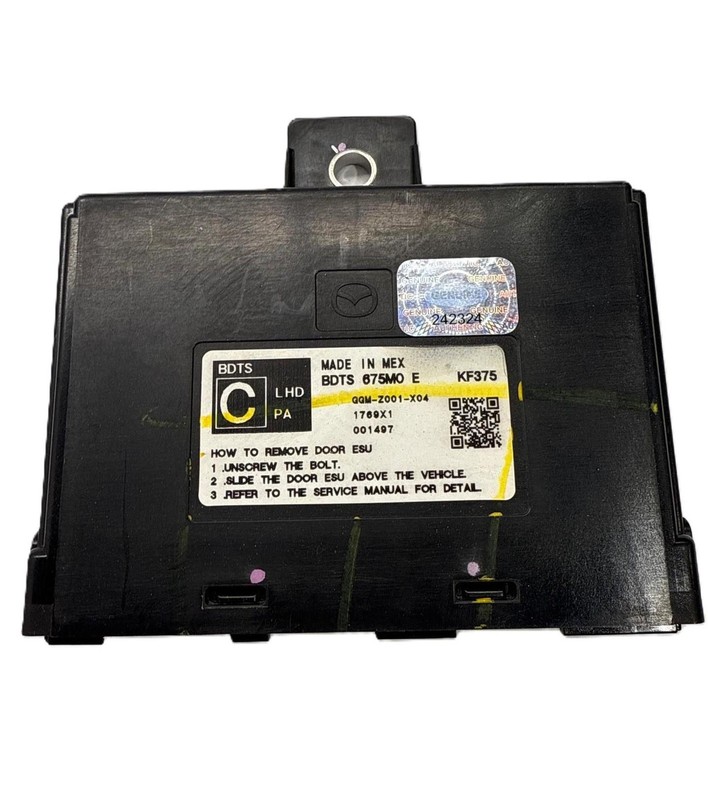2019-2023 Mazda 3 Anti Theft Locking Keyless Entry Module BDTS 675M0E