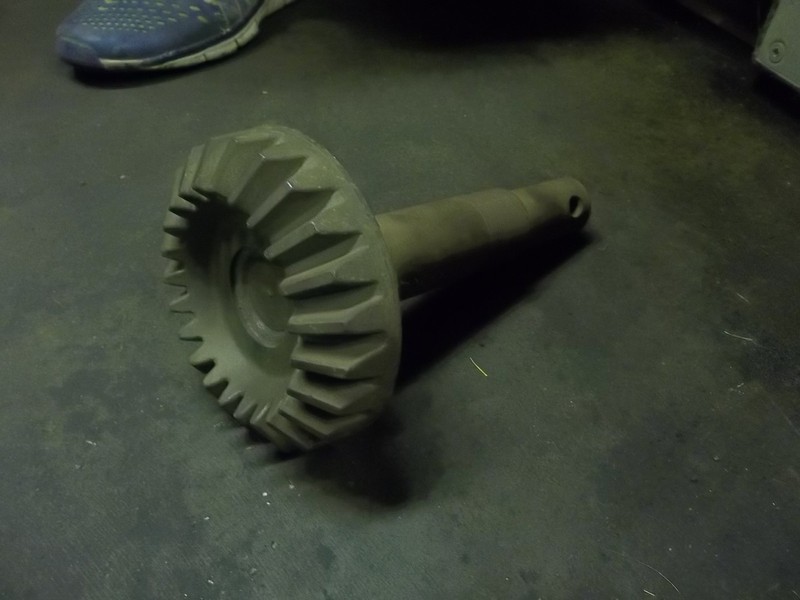 Gear Shaft Assembly 5" Diam, 9" Shaft 9-1/2" Overall *FREE SHIPPING*