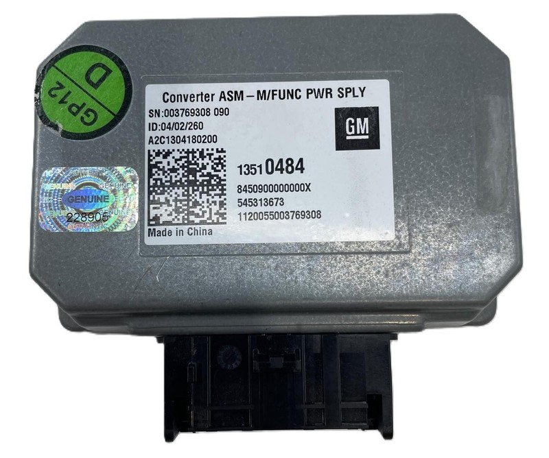 2017-2023 Buick Envision Power Supply Inverter Converter OEM 13510484