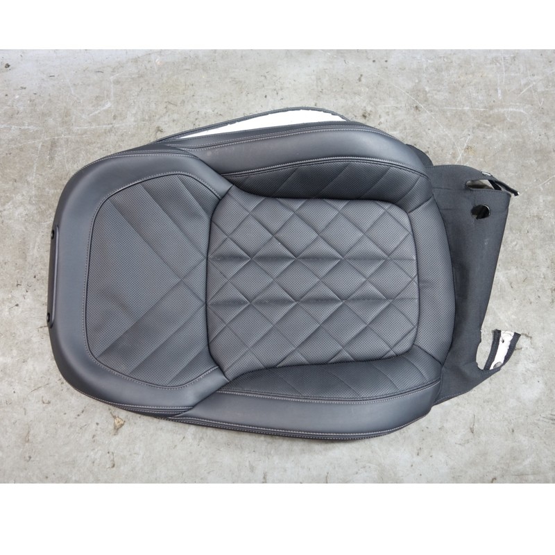 Damaged 19-25 BMW G05 X5 G07 X7 Left Front Comfort Seat Cover Black Sensafin OEM