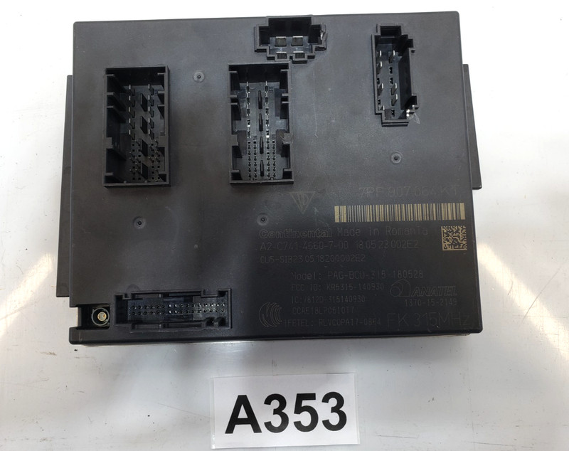✅ 2015-2018 OEM Porsche 718 Boxster 982 Front Body Computer Control Module 36k