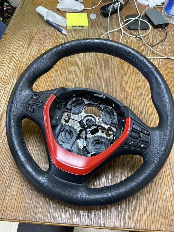 BMW F30 328i 335i 340i Multifunctional Heated Leather Steering Wheel OEM