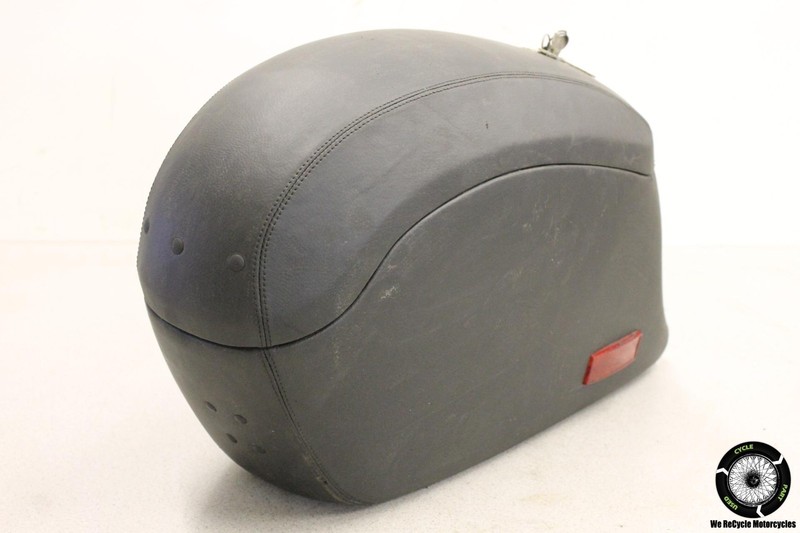 2013 Suzuki Boulevard C50 Left Rear Saddle Bag Storage Holder Trunk VL800 13