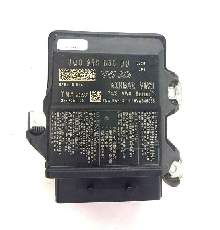 2020-2024 VW Atlas Cross Sport AWD Below Center console Module 3Q0 959 655 DB