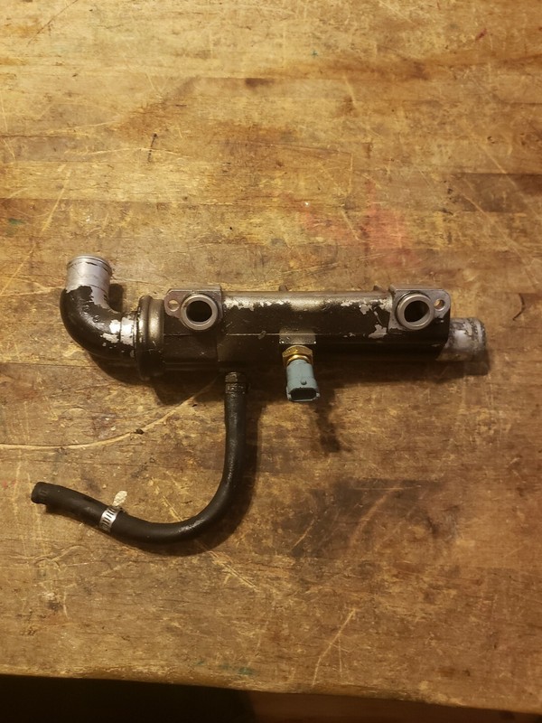 POLARIS MSX 150 OEM Coolant RailWater Manifold & Sensor #30B207J
