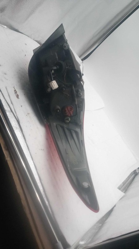 2013 Hyundai Elantra Right Tail Light Assembly Blue - Used, 143K Miles