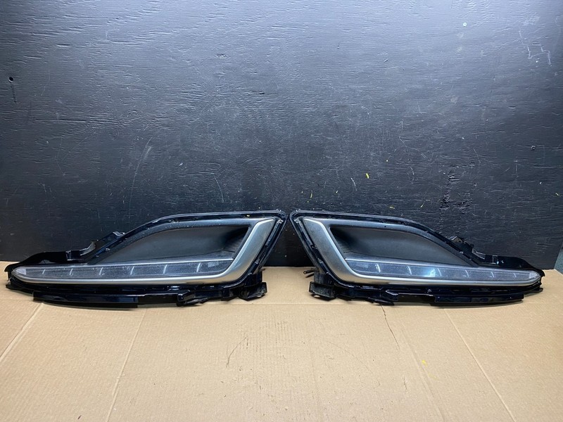 2015 - 2017 Hyundai Sonata Front Left+Right Set LED Fog Light Cover Oem R3016 DG