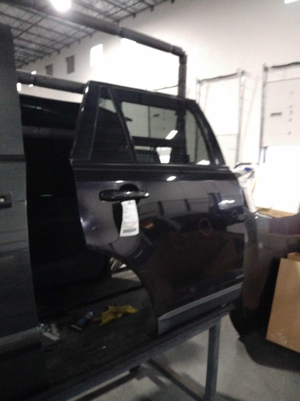 2007 Ford Edge Rear Right Door Black OEM 373527, 187k Miles, Used