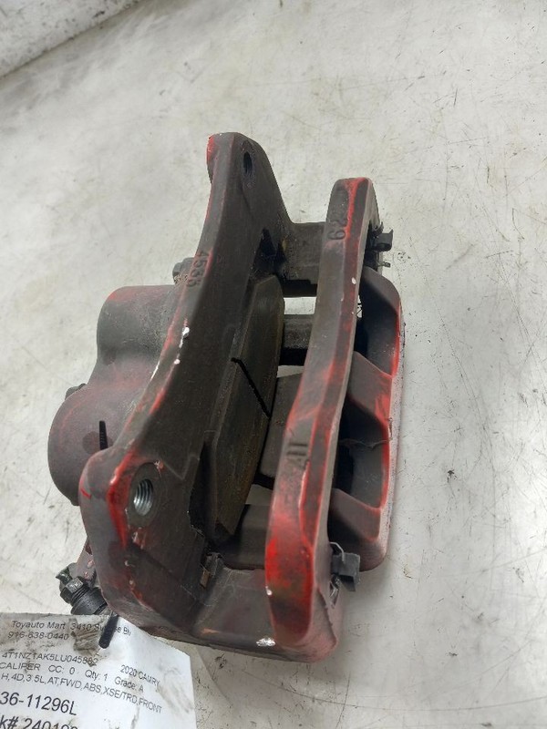 20 21 22 TOYOTA CAMRY TRD XSE FRONT DRIVER LEFT BRAKE CALIPER