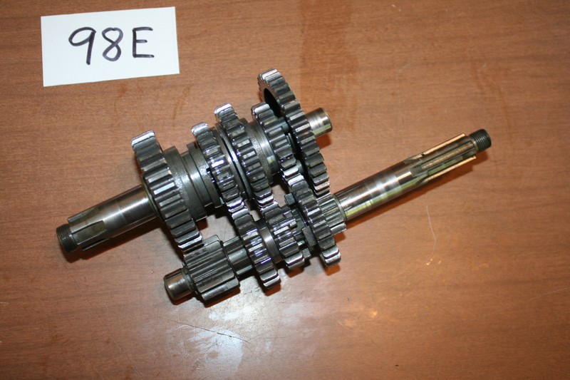1981 Yamaha YT 125 Transmission Gears Countershaft Mainshaft Clusters OEM 81 A