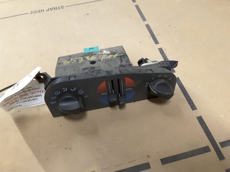 97 98 99 00 01 LUMINA TEMPERATURE CONTROL 113494