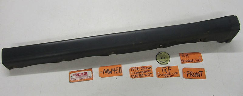 94-99 CELICA RIGHT PASSENGER SIDE SKIRT FRONT ROCKER PANEL MOLDING DOOR COVER RH