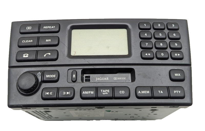 2003 JAGUAR X-TYPE STEREO RADIO RECEIVER PLAYER 1X43-18K876-AC