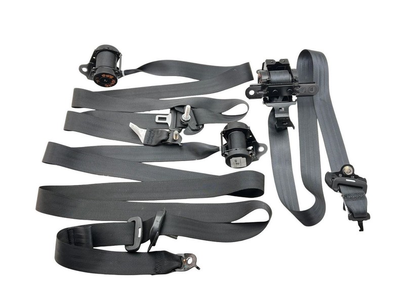 2014-2018 Honda Odyssey 3ND Raw Seat Belt Set Of 3 Black